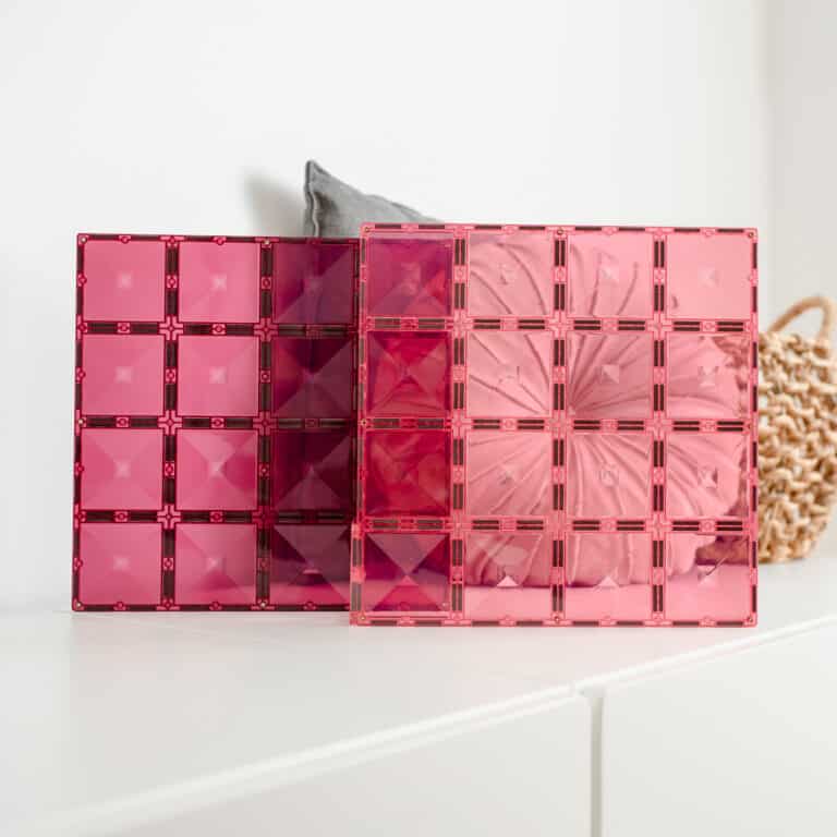 293088 - Pastel Pink & Berry Base Plate 2 τεμαχίων - Hobbycity.gr - Connetix