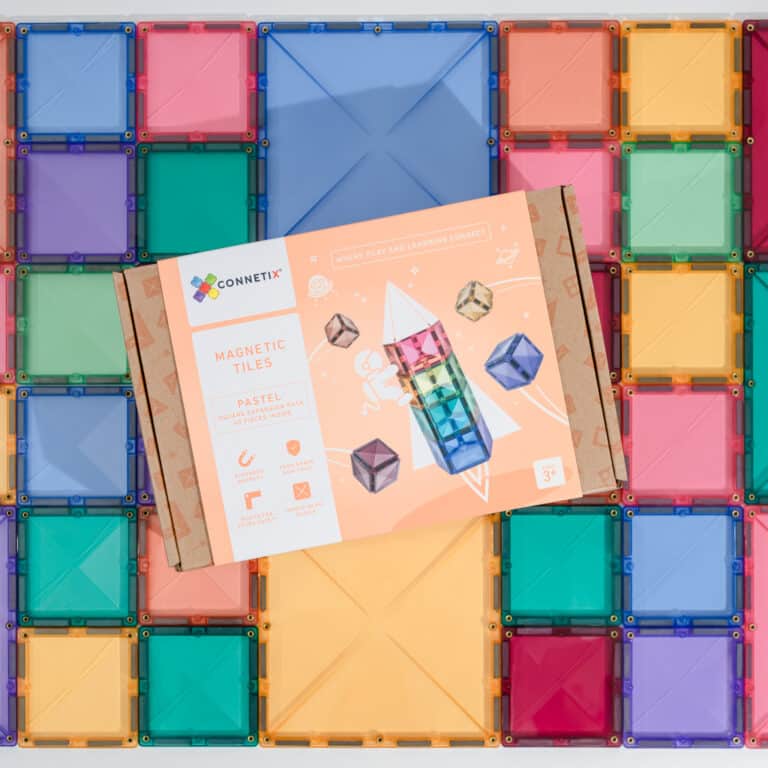 293132 - Pastel Square Pack 40 τεμαχίων - Hobbycity.gr - Connetix