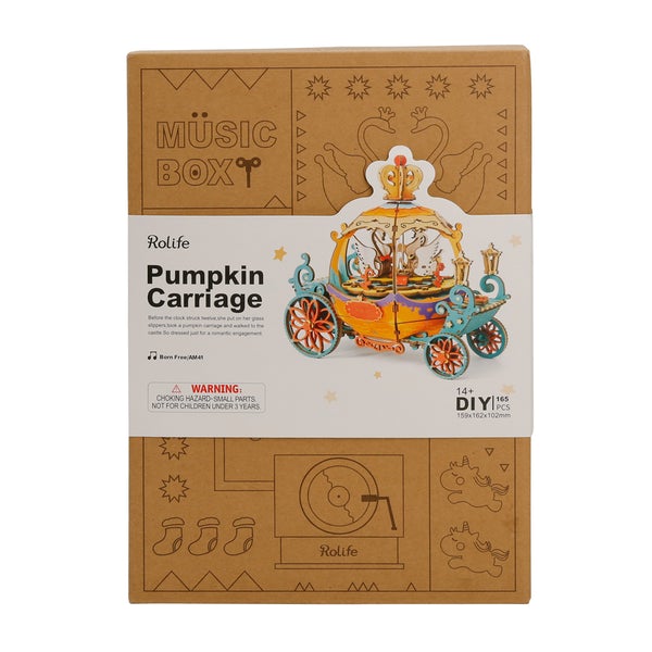 AM41 - Pumpkin Carriage (Μελωδία: Born free) ~ Κουρδιστό - Hobbycity.gr - RoLife