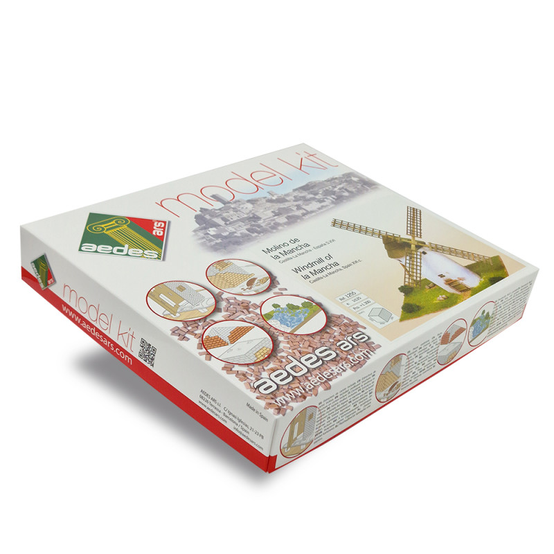 1255 - La Mancha windmill - Hobbycity.gr - Aedes