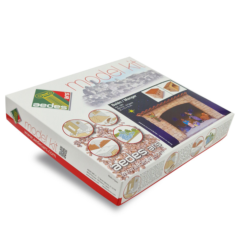 01902 - Φάτνη μαζι με 6 φιγούρες - Hobbycity.gr - Aedes