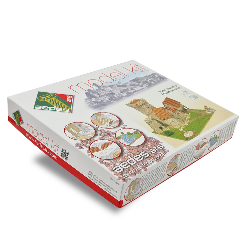 1256 - Medieval tower - Hobbycity.gr - Aedes