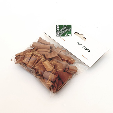 Κεραμίδια Καμπύλα Κόκκινα 1:20  (150 τμχ)