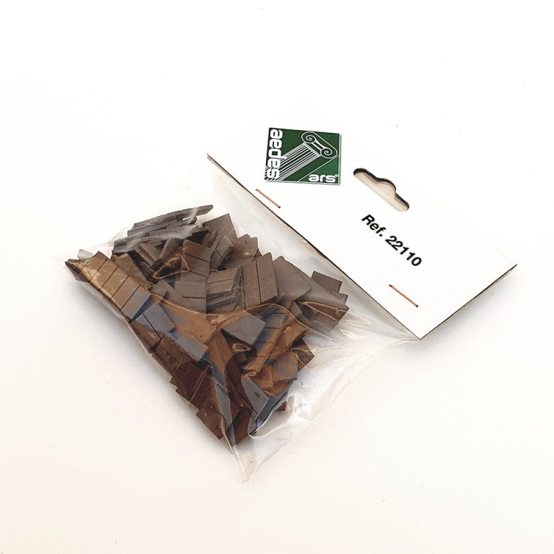 22110 - Πλακάκια Γκρίζα  (300 τμχ) - Hobbycity.gr - Aedes