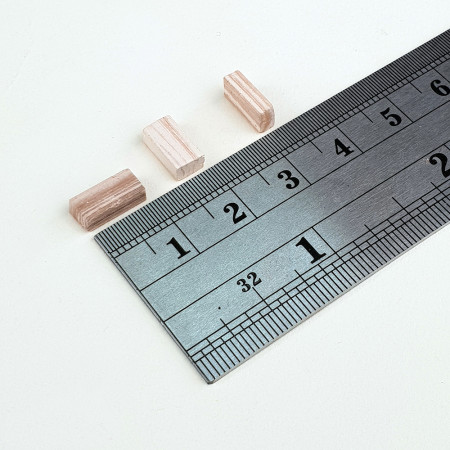 Πέτρες Λευκές  5 x 3  (500 τμχ)