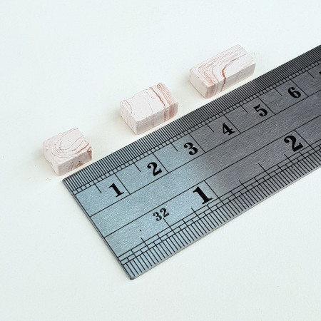 Πέτρες Λευκές  μεγάλες  5.5 x 7  (200 τμχ)