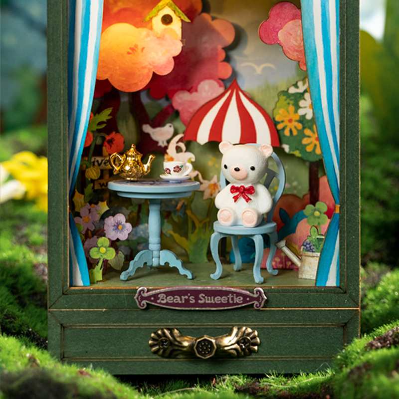 DS024 - Bears Sweetie με Συρτάρι και Φωτισμό - Hobbycity.gr - RoLife