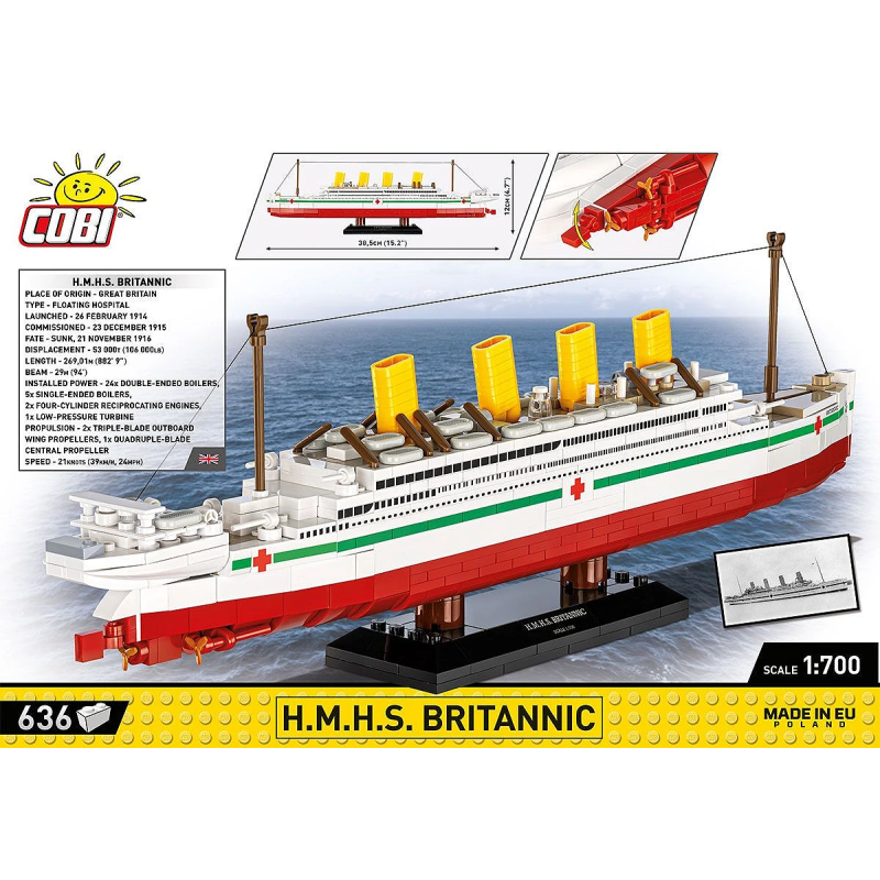 1681 - H.M.H.S. Britannic - Hobbycity.gr - COBI
