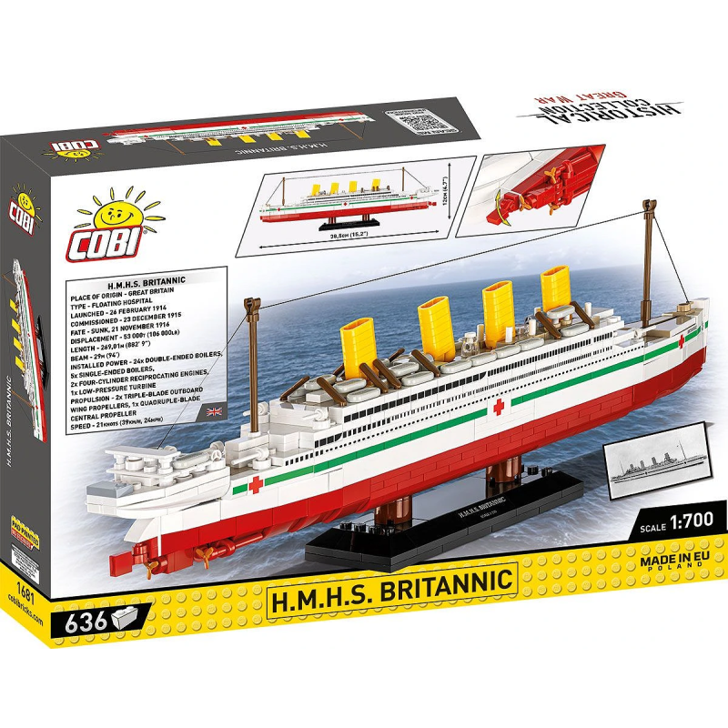 1681 - H.M.H.S. Britannic - Hobbycity.gr - COBI