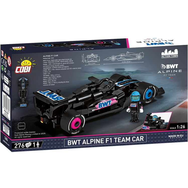 1684 - BWT Alpine F1 Team Car - Hobbycity.gr - COBI