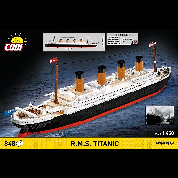 1688 - R.M.S. Titanic 1:450 - Hobbycity.gr - COBI