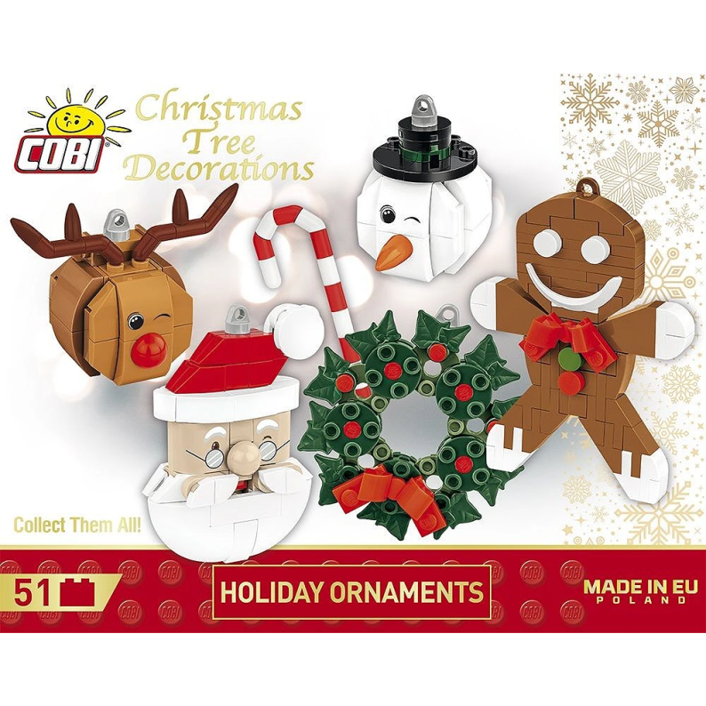 20009 - Christmas tree decorations - Holiday ornaments - Hobbycity.gr - COBI