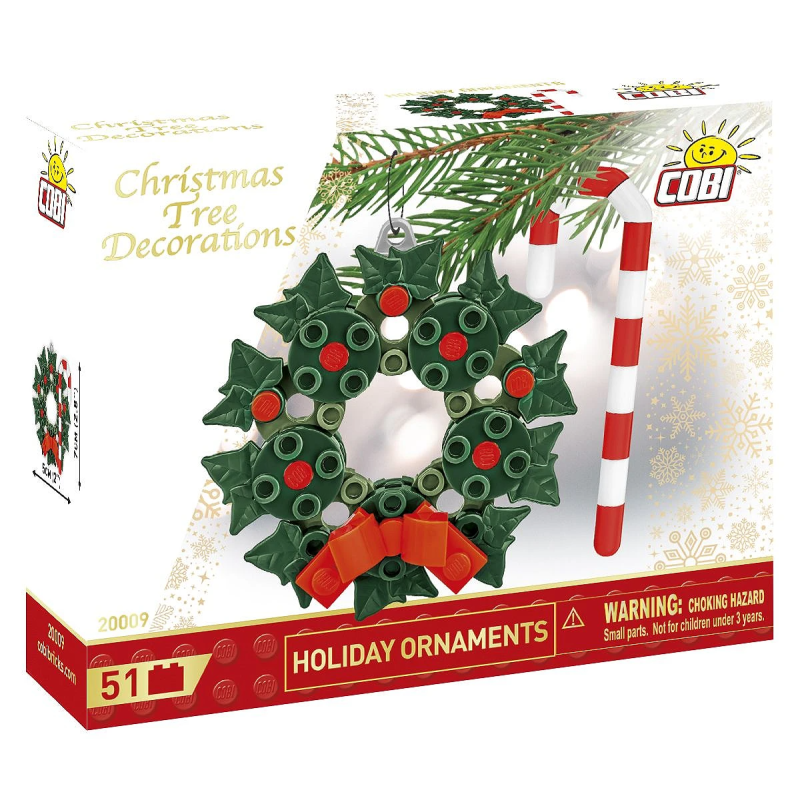 20009 - Christmas tree decorations - Holiday ornaments - Hobbycity.gr - COBI