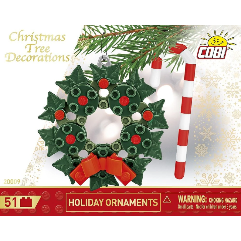 20009 - Christmas tree decorations - Holiday ornaments - Hobbycity.gr - COBI
