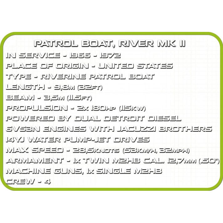 2238 - Patrol Boat River Mk II - Hobbycity.gr - COBI