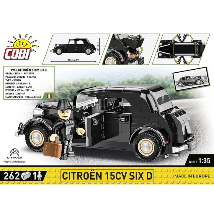 2267 - Citroen 15CV SIX D - Hobbycity.gr - COBI
