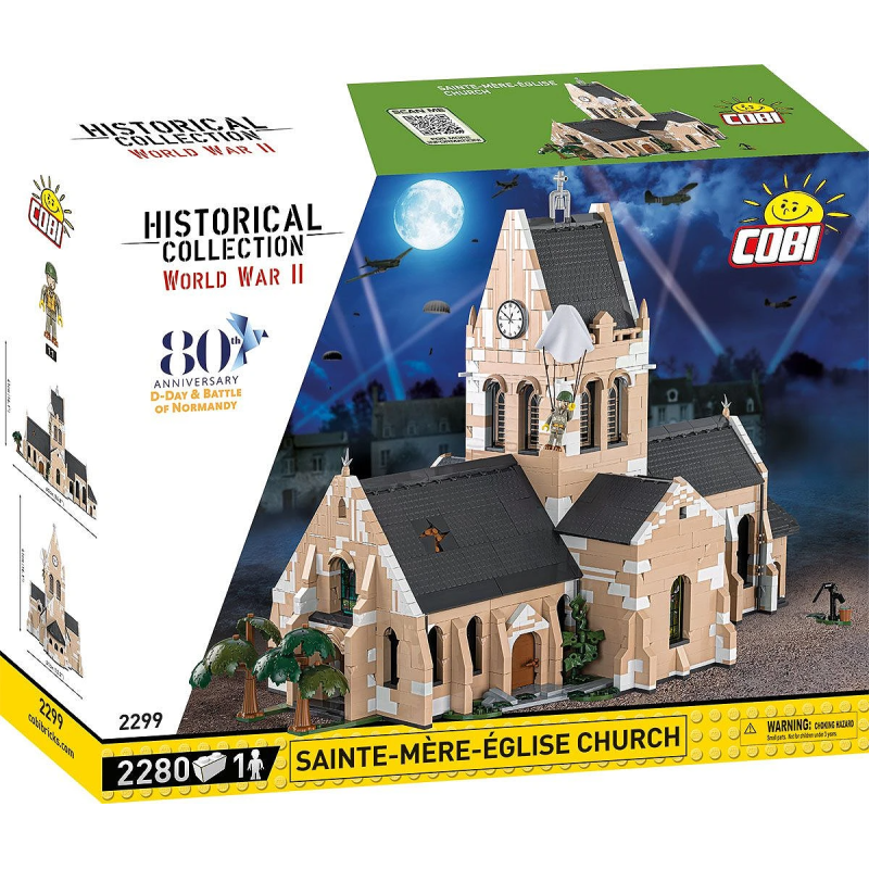 2299 - Sainte-Mère-Église Church - Hobbycity.gr - COBI