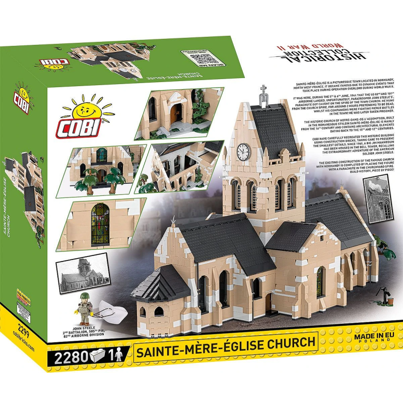 2299 - Sainte-Mère-Église Church - Hobbycity.gr - COBI