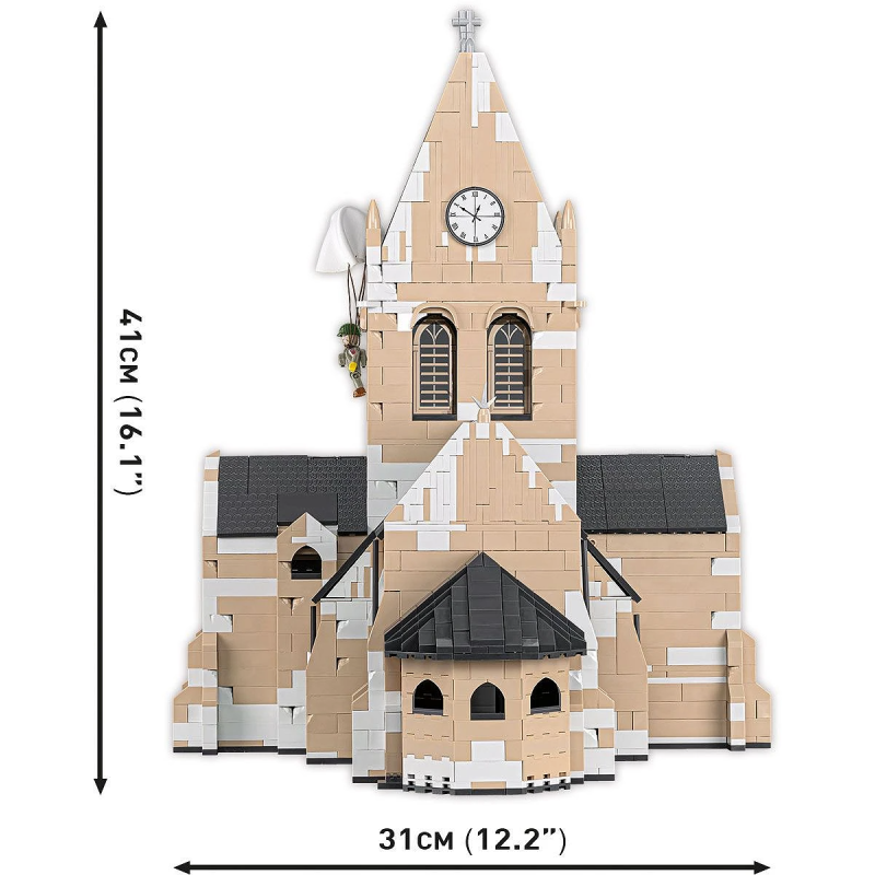 2299 - Sainte-Mère-Église Church - Hobbycity.gr - COBI