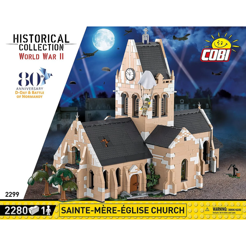 2299 - Sainte-Mère-Église Church - Hobbycity.gr - COBI