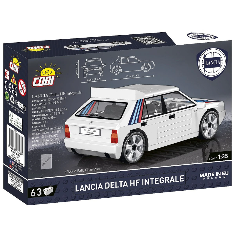 24509 - Lancia Delta HF Integrale - Hobbycity.gr - COBI