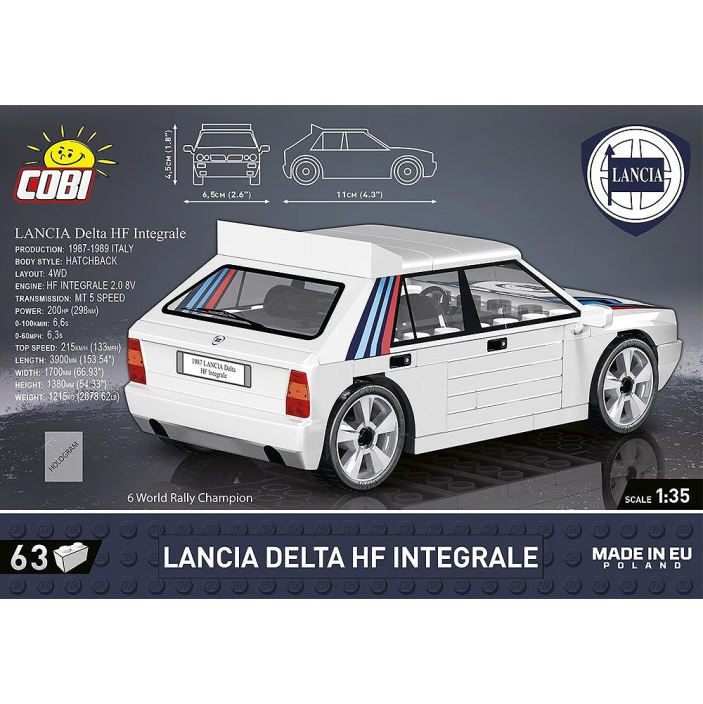 24509 - Lancia Delta HF Integrale - Hobbycity.gr - COBI