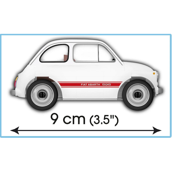 24524 - 1965 Fiat Abarth 595 - Hobbycity.gr - COBI