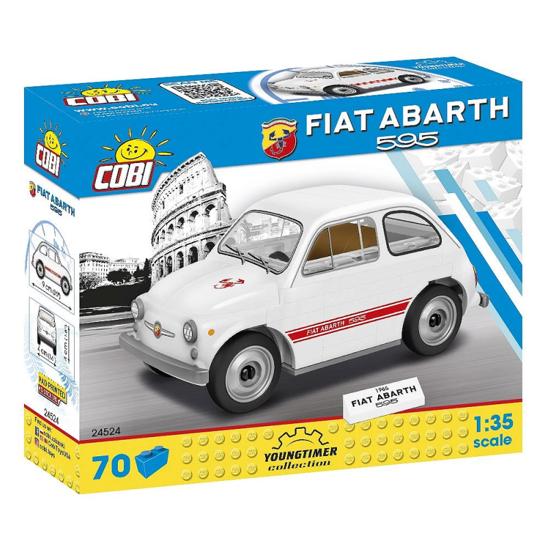 24524 - 1965 Fiat Abarth 595 - Hobbycity.gr - COBI