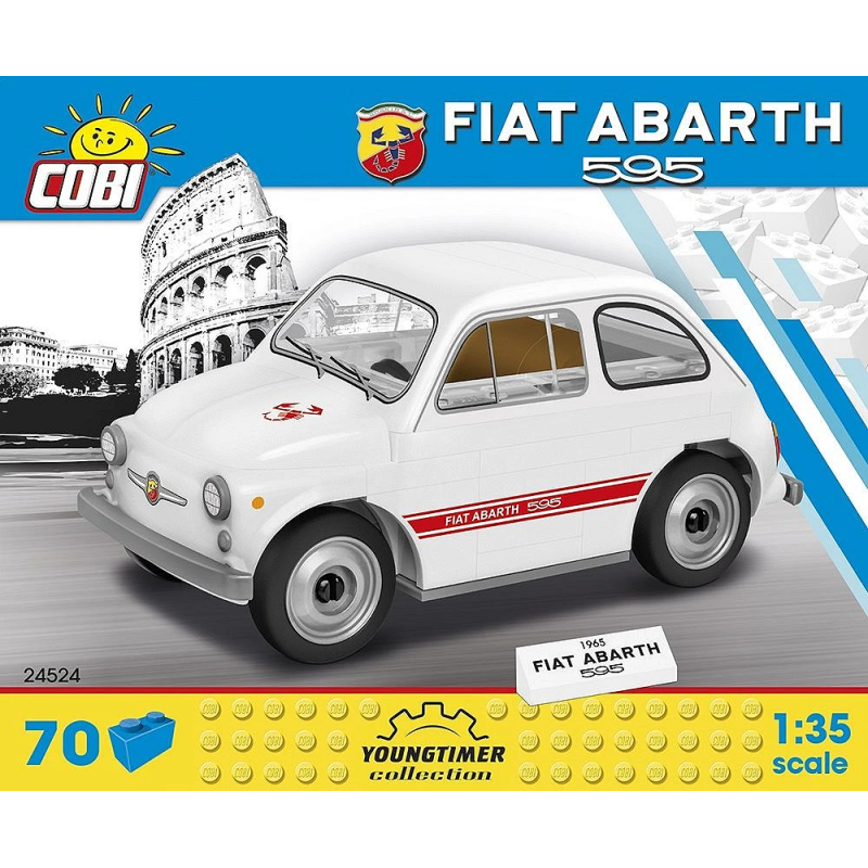 24524 - 1965 Fiat Abarth 595 - Hobbycity.gr - COBI
