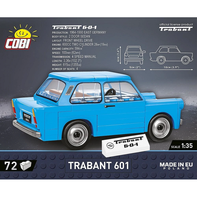 24539 - Trabant 601 - Hobbycity.gr - COBI