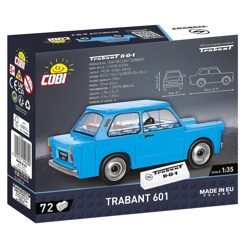 24539 - Trabant 601 - Hobbycity.gr - COBI