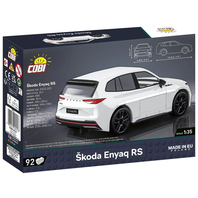 24575 - Škoda Enyaq RS - Hobbycity.gr - COBI