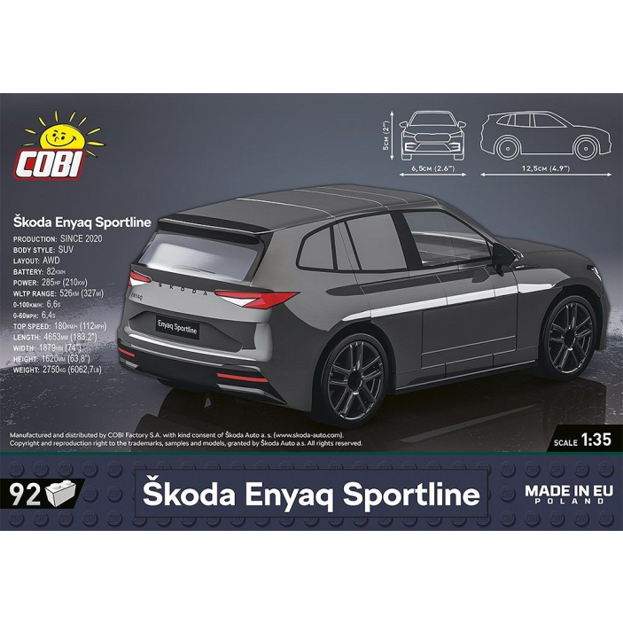 24576 - Skoda Enyaq Sportline - Hobbycity.gr - COBI