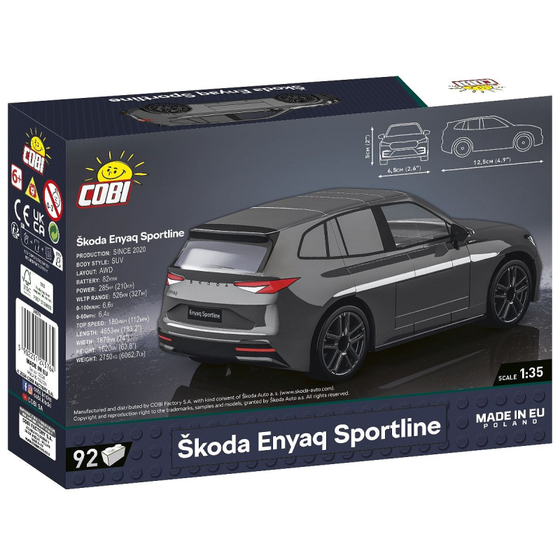24576 - Skoda Enyaq Sportline - Hobbycity.gr - COBI