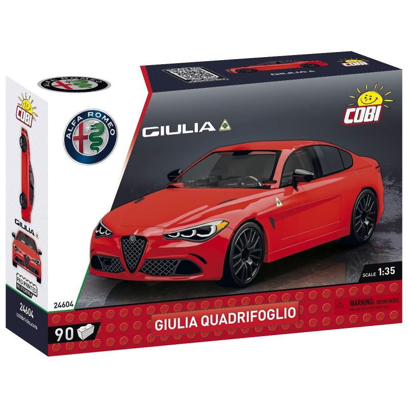 24604 - Giulia Quadrifoglio - Hobbycity.gr - COBI