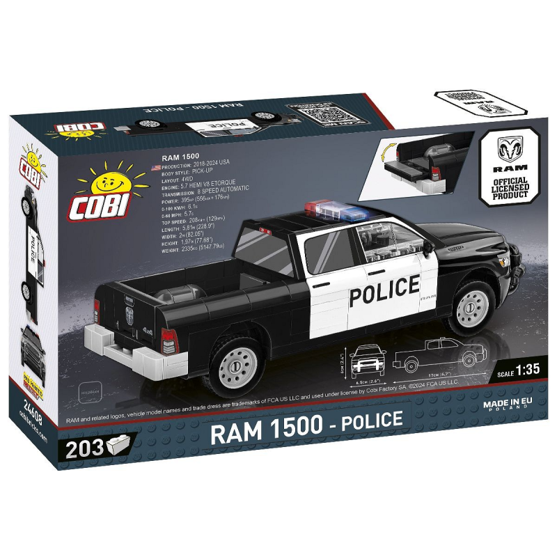24608 - RAM 1500 Police - Hobbycity.gr - COBI