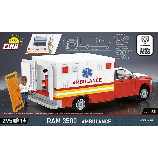 24609 - RAM 3500 - Ambulance - Hobbycity.gr - COBI