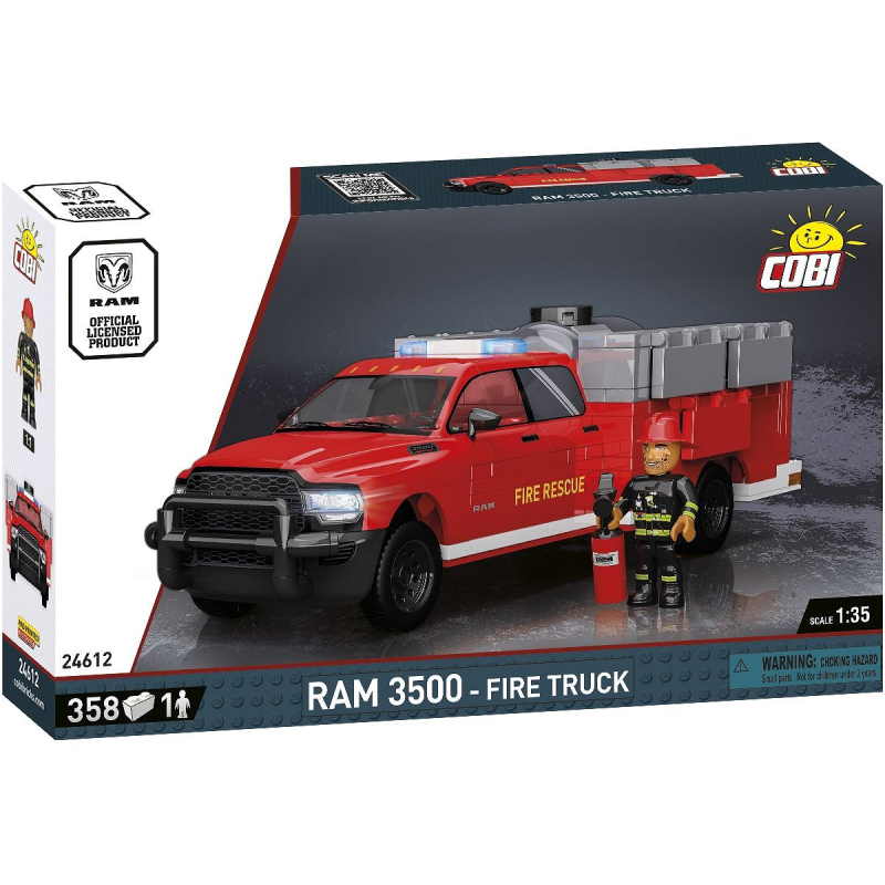 24612 - RAM 3500 - Fire Truck - Hobbycity.gr - COBI