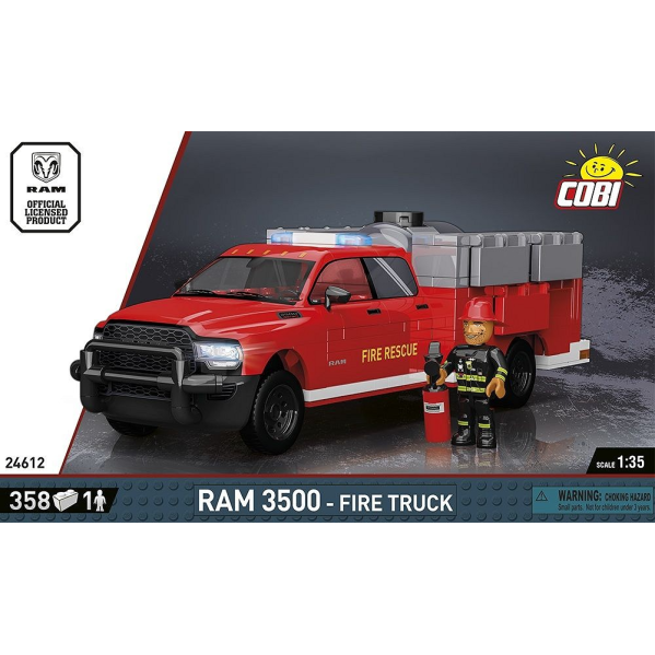 24612 - RAM 3500 - Fire Truck - Hobbycity.gr - COBI