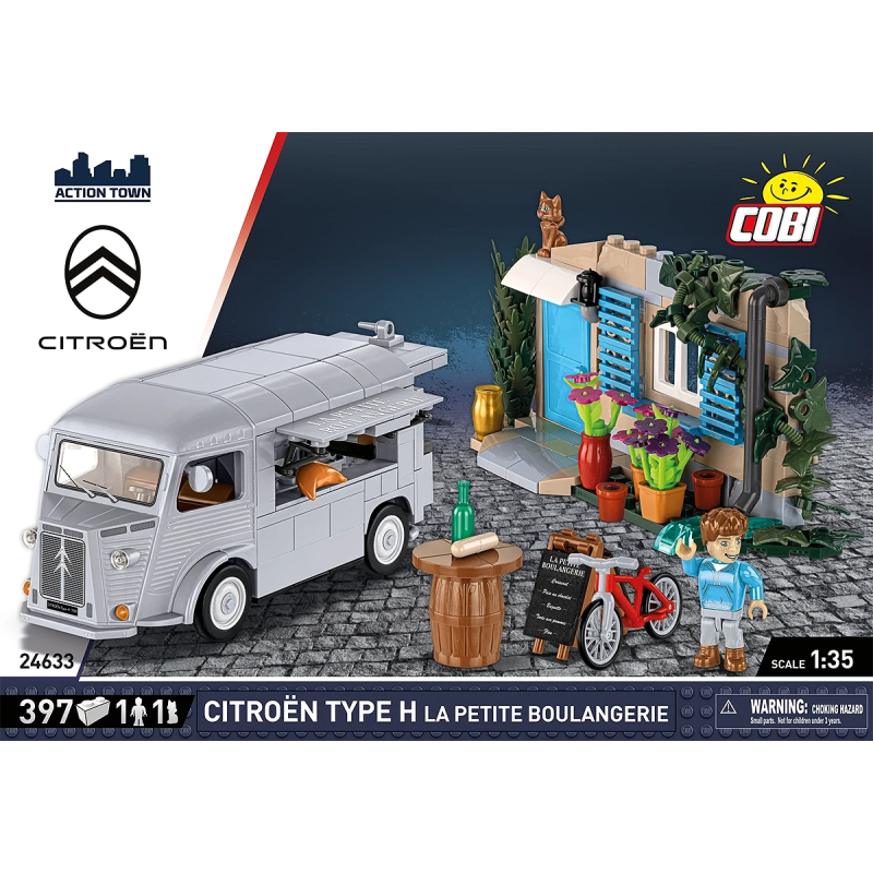 24633 - Citroen Type H La Petite Boulangerie - Hobbycity.gr - COBI