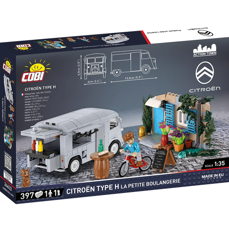 24633 - Citroen Type H La Petite Boulangerie - Hobbycity.gr - COBI