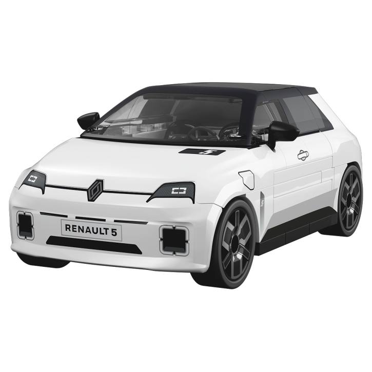 24675 - Renault 5 E-Tech White - Hobbycity.gr - COBI