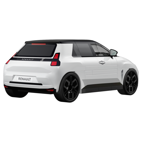 24675 - Renault 5 E-Tech White - Hobbycity.gr - COBI