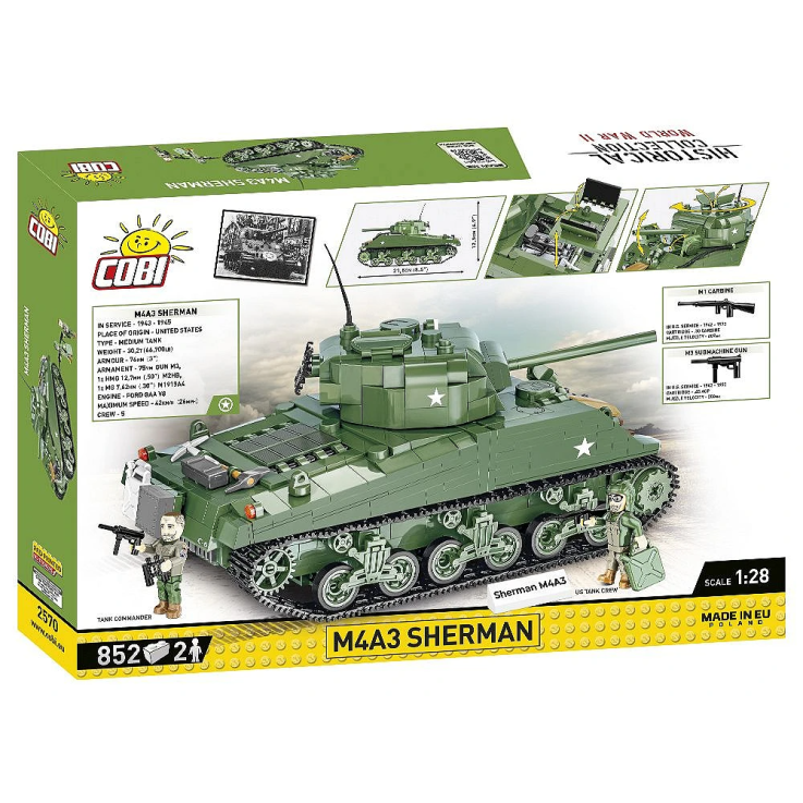 2570 - M4A3 Sherman - Hobbycity.gr - COBI