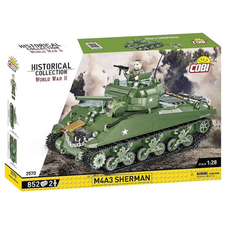 2570 - M4A3 Sherman - Hobbycity.gr - COBI