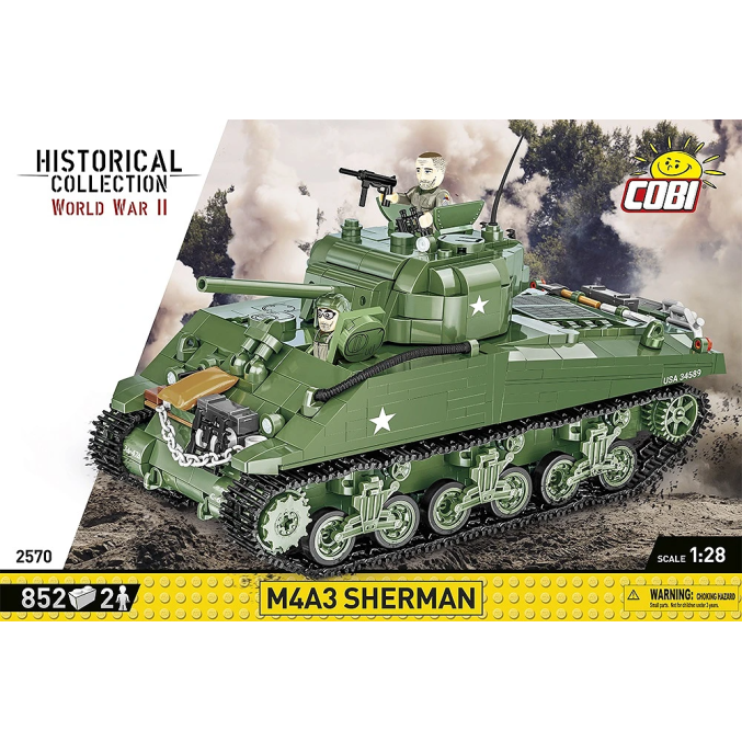 2570 - M4A3 Sherman - Hobbycity.gr - COBI