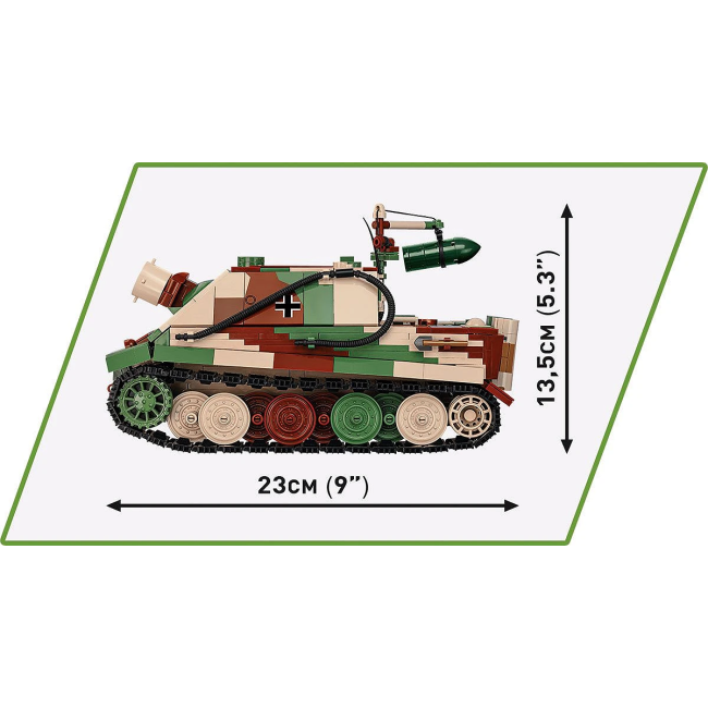 2585 - 38 cm Sturmmörser Sturmtiger - Hobbycity.gr - COBI