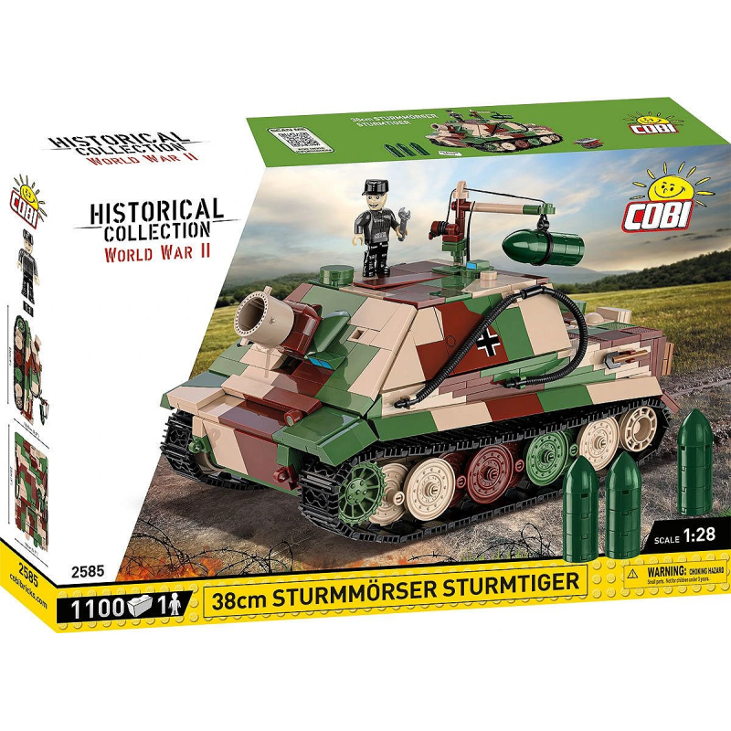 2585 - 38 cm Sturmmörser Sturmtiger - Hobbycity.gr - COBI