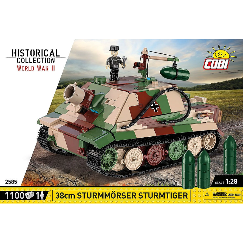 2585 - 38 cm Sturmmörser Sturmtiger - Hobbycity.gr - COBI