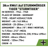 2585 - 38 cm Sturmmörser Sturmtiger - Hobbycity.gr - COBI